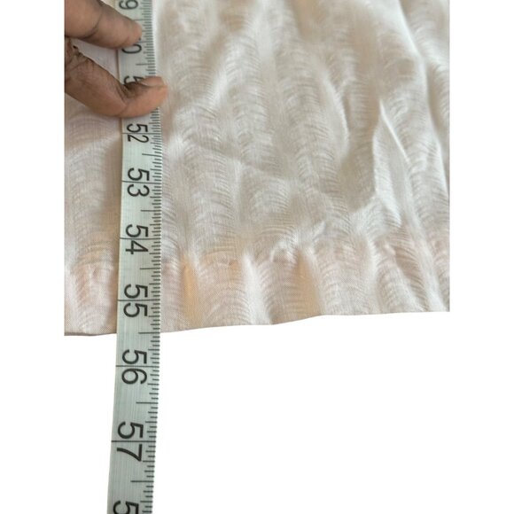 CJS Vintage Long-Sleeve Front Zip Nightgown Ruffled Collar Baby Pink Victorian M - Picture 12 of 12